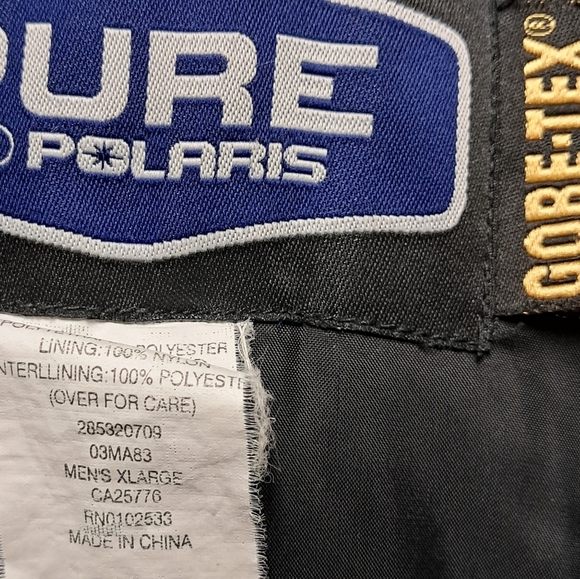 Polaris Goretex Snow Bibs Size XL - Picture 2 of 5
